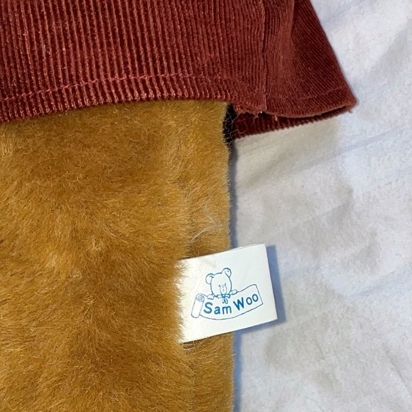 NWT VTG 70's SAM WOO Loveables HANDMADE Teddy Bear - Picture 7 of 8
